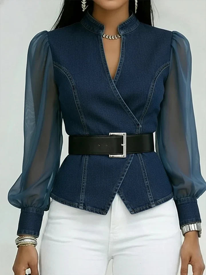 Blusa Vaquera elegante