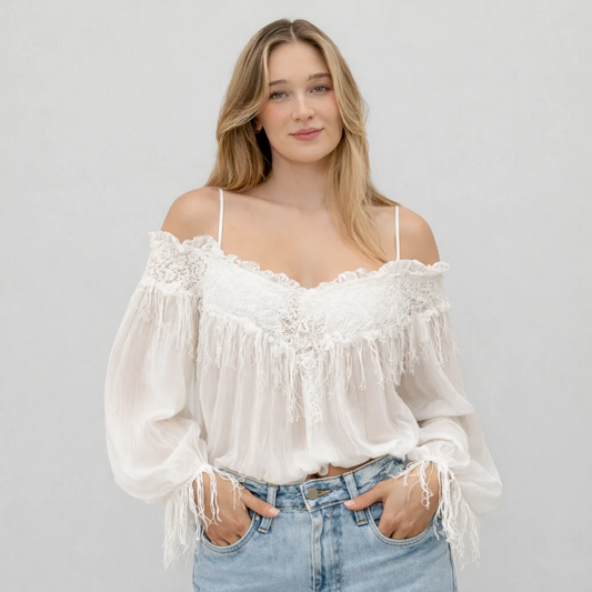 Blusa Boho Ibiza – Elegancia fresca para verano