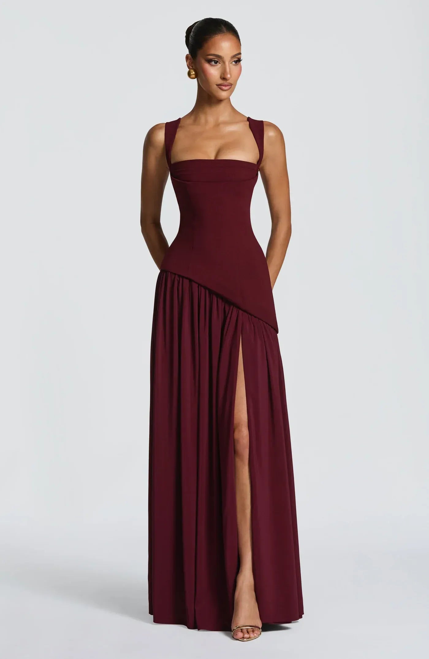 Alessia |  Vestido largo lacado